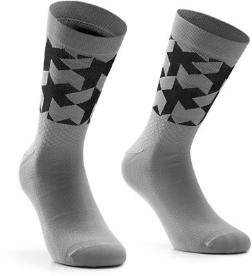 Assos Monogram Evo Cycling Socks - Gerva Grey - S/M, Gerva Grey